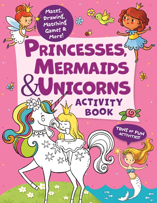 Barnes and Noble Unicorn Activity Book: Children Activity Coloring